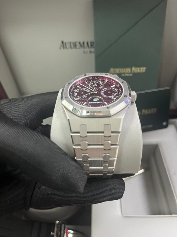 Audemars Piguet Royal Oak Perpetual Calendar SPECIAL EDITION 41mm Royal Oak Burgundy Dial 26574BC.OO.1220BC.01 - Image 3
