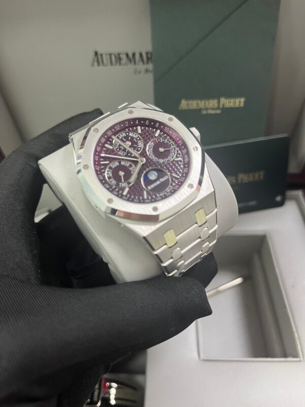 Audemars Piguet Royal Oak Perpetual Calendar SPECIAL EDITION 41mm Royal Oak Burgundy Dial 26574BC.OO.1220BC.01 - Image 12