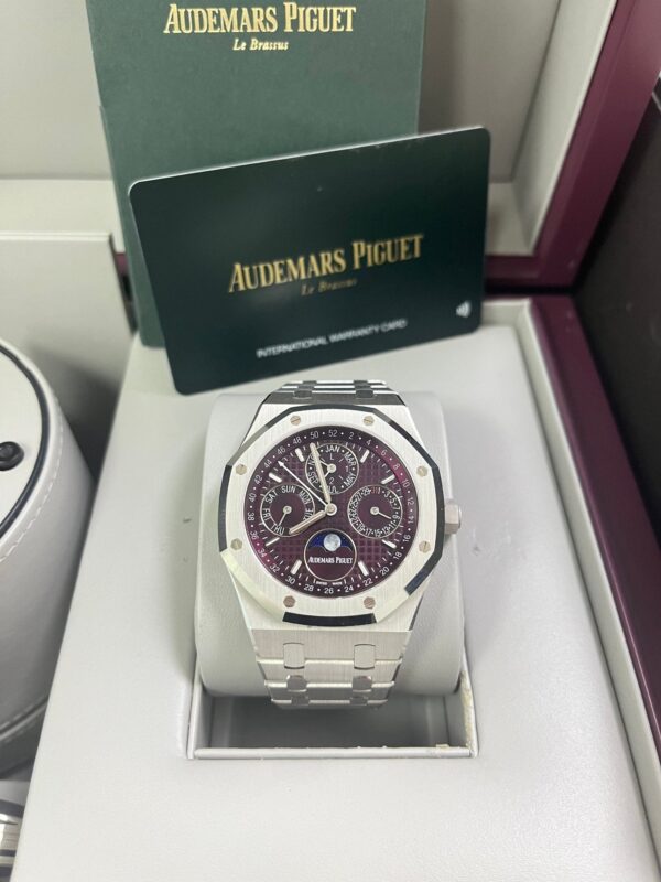 Audemars Piguet Royal Oak Perpetual Calendar SPECIAL EDITION 41mm Royal Oak Burgundy Dial 26574BC.OO.1220BC.01 - Image 10