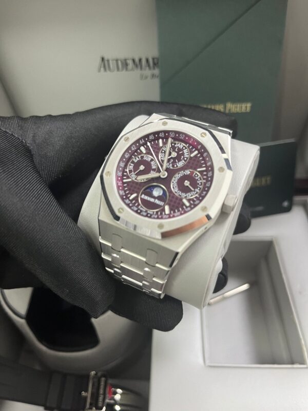 Audemars Piguet Royal Oak Perpetual Calendar SPECIAL EDITION 41mm Royal Oak Burgundy Dial 26574BC.OO.1220BC.01 - Image 2