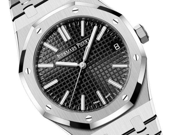 Audemars Piguet ROYAL OAK SELFWINDING "50TH ANNIVERSARY" Black Dial 15510ST.OO.1320ST.02 - Image 8