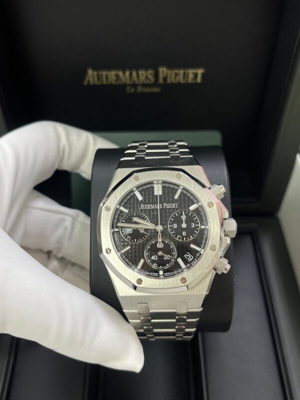 Audemars Piguet Royal Oak Selfwinding Chronograph Steel Black Dial 41mm Reference 26240ST.OO.1320ST.06 - Image 10