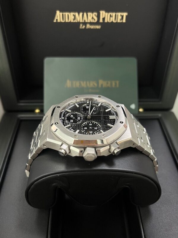Audemars Piguet Royal Oak Selfwinding Chronograph Steel Black Dial 41mm Reference 26240ST.OO.1320ST.06 - Image 8