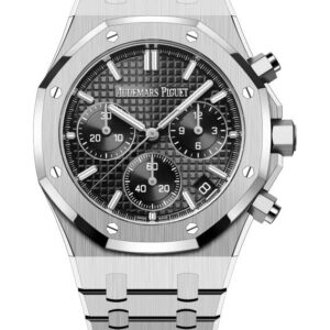 Audemars Piguet Royal Oak Selfwinding Chronograph Steel Black Dial 41mm Reference 26240ST.OO.1320ST.06