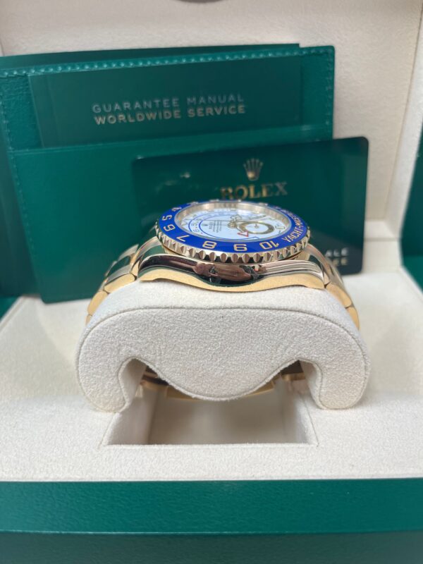 Rolex Yacht-Master II Yellow Gold  White Mercedes Dial (Ref# 116688) - Image 3