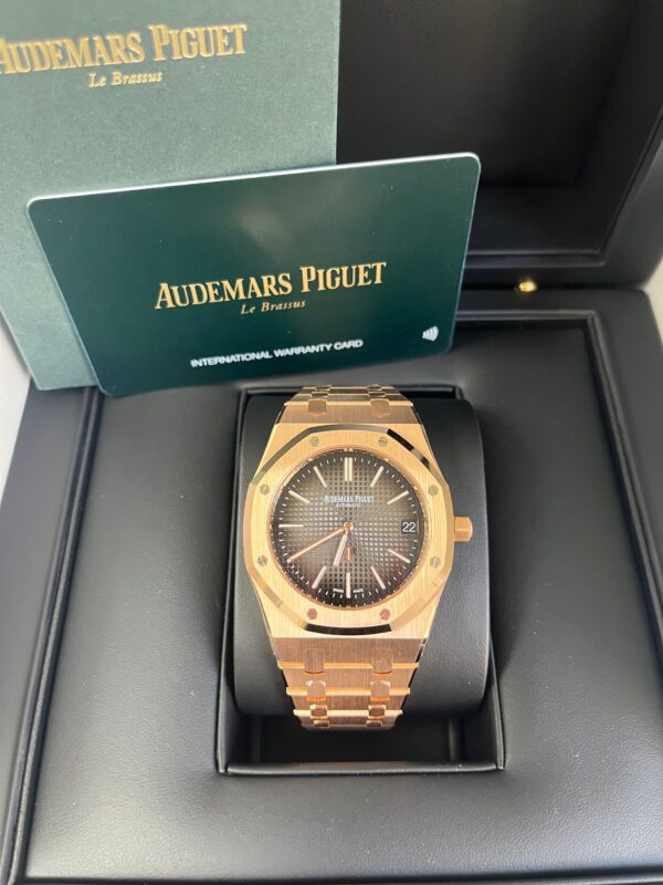 Audemars Piguet Royal Oak Jumbo "JUMBO" EXTRA-THIN Ref. 16202OR.OO.1240OR.02 - Image 6