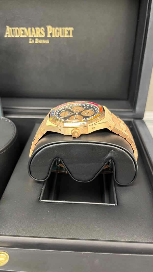 Audemars Piguet ROYAL OAK Perpetual Calendar Rose Gold Rainbow Limited 20 pieces (Reference 	266140) - Image 8