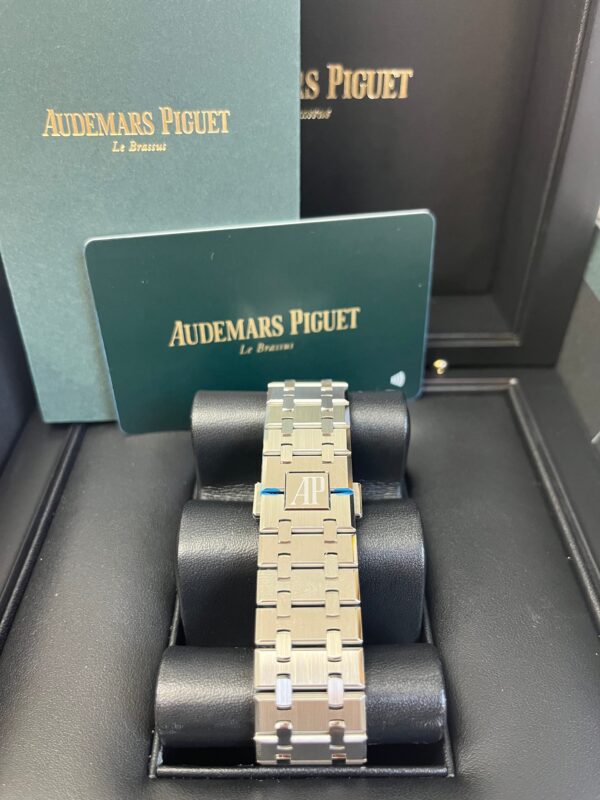 Audemars Piguet Royal Oak Selfwinding "50TH ANNIVERSARY" BLUE DIAL STAINLESS STEEL 41MM 15510ST.OO.1320ST.01 - Image 4
