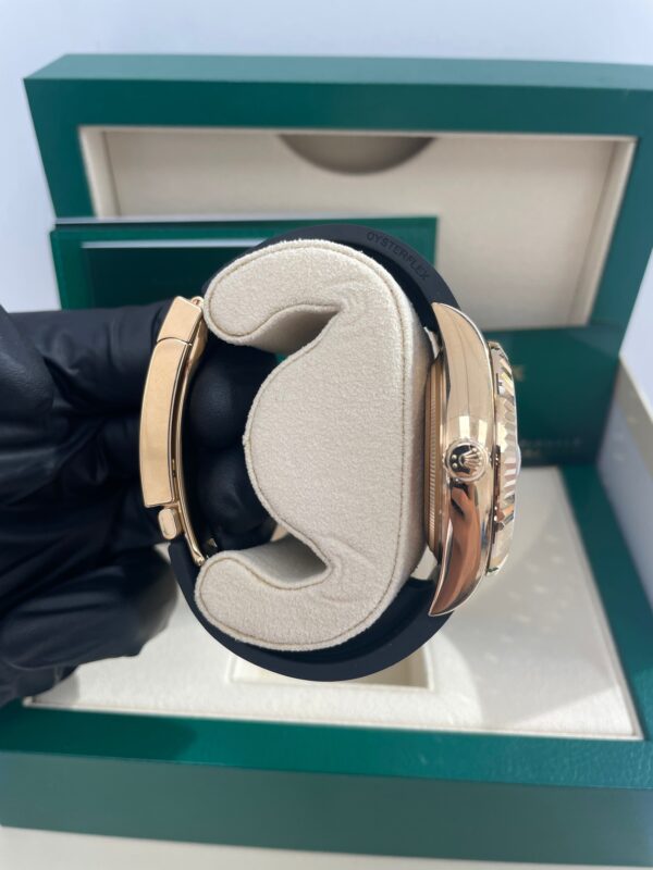 Rolex Yellow Gold Sky-Dweller Watch - White Index Dial - Oysterflex Bracelet  (Ref# 326238) - Image 6