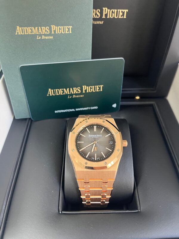 Audemars Piguet Royal Oak Jumbo "JUMBO" EXTRA-THIN Ref. 16202OR.OO.1240OR.02 - Image 7