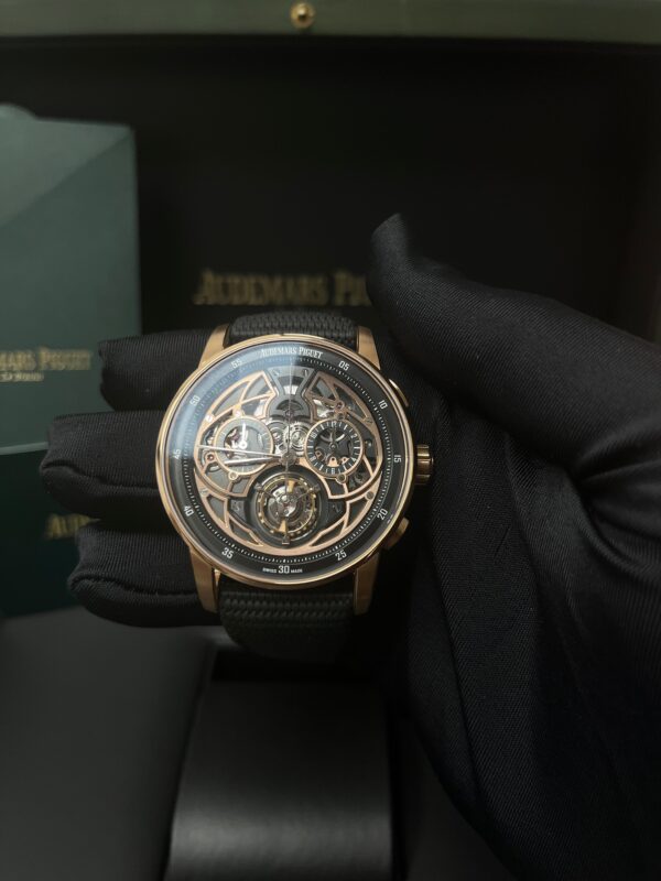 Audemars Piguet Code 11.59 SELFWINDING FLYING TOURBILLON CHRONOGRAPH LTD 50 Pieces (Ref # 26399NR.OO.D002KB.01) - Image 7