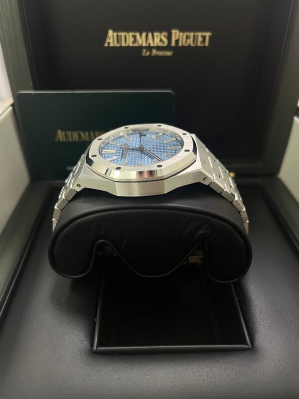 Audemars Piguet Royal Oak Limited Edition of 100 Ice Blue Baguette Dial 15510BC.OO.1320BC.01 - Image 8