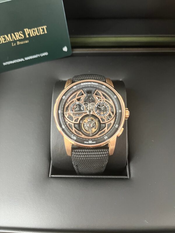 Audemars Piguet Code 11.59 SELFWINDING FLYING TOURBILLON CHRONOGRAPH LTD 50 Pieces (Ref # 26399NR.OO.D002KB.01) - Image 9