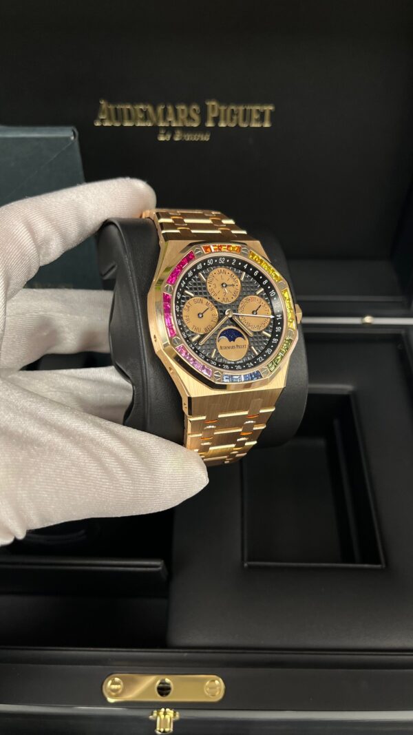 Audemars Piguet ROYAL OAK Perpetual Calendar Rose Gold Rainbow Limited 20 pieces (Reference 	266140) - Image 2