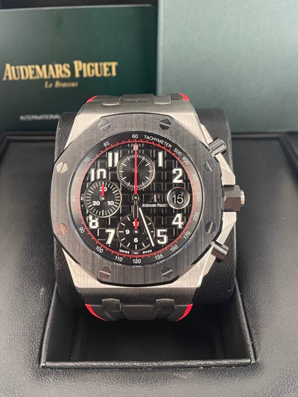 Audemars Piguet Royal Oak Offshore Chronograph "Vampire" (Ref # 26470SO.OO.A002CA.01) - Image 6