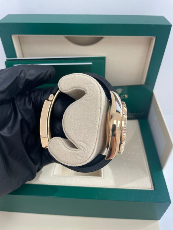 Rolex Yellow Gold Sky-Dweller Watch - White Index Dial - Oysterflex Bracelet  (Ref# 326238) - Image 7