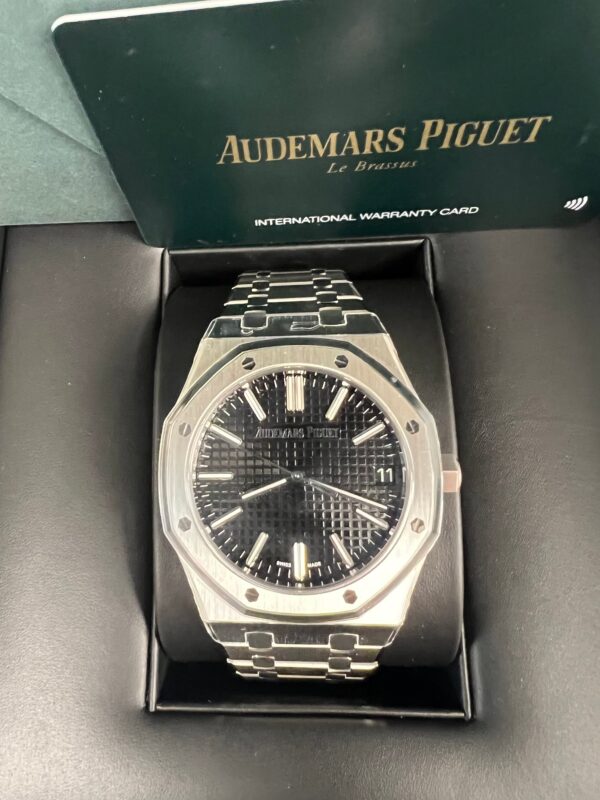 Audemars Piguet ROYAL OAK SELFWINDING "50TH ANNIVERSARY" Black Dial 15510ST.OO.1320ST.02 - Image 2