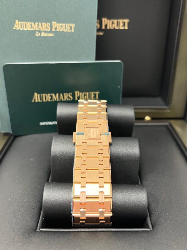 Audemars Piguet Royal Oak Chronograph 41mm Rose Gold Green Dial 26240or.oo.1320or.08 - Image 10