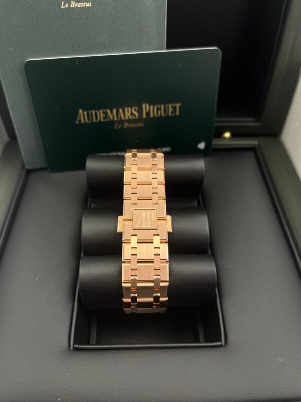 Audemars Piguet Royal Oak - 37mm Skeleton Rose Gold - Double Balance Wheel Openworked -PreOwned (Ref# 15467OR.OO.1256OR.01) - Image 8
