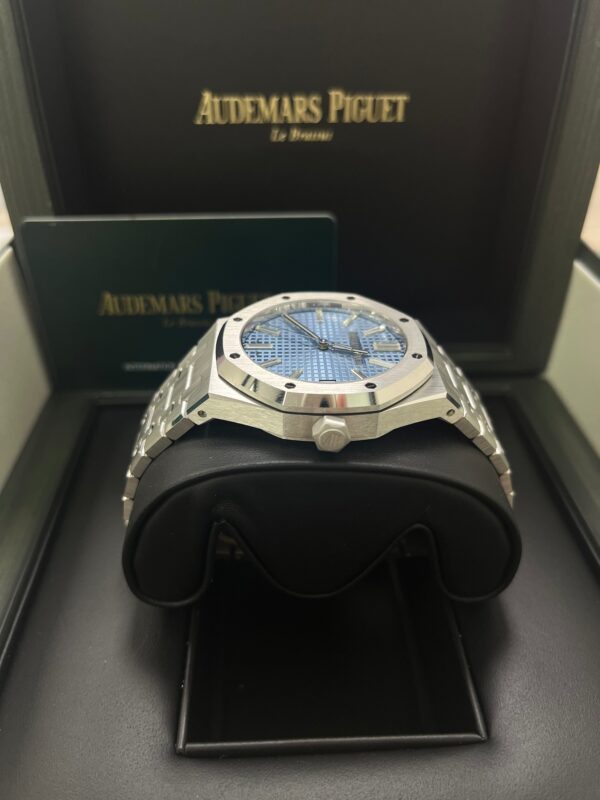 Audemars Piguet Royal Oak Limited Edition of 100 Ice Blue Baguette Dial 15510BC.OO.1320BC.01 - Image 6