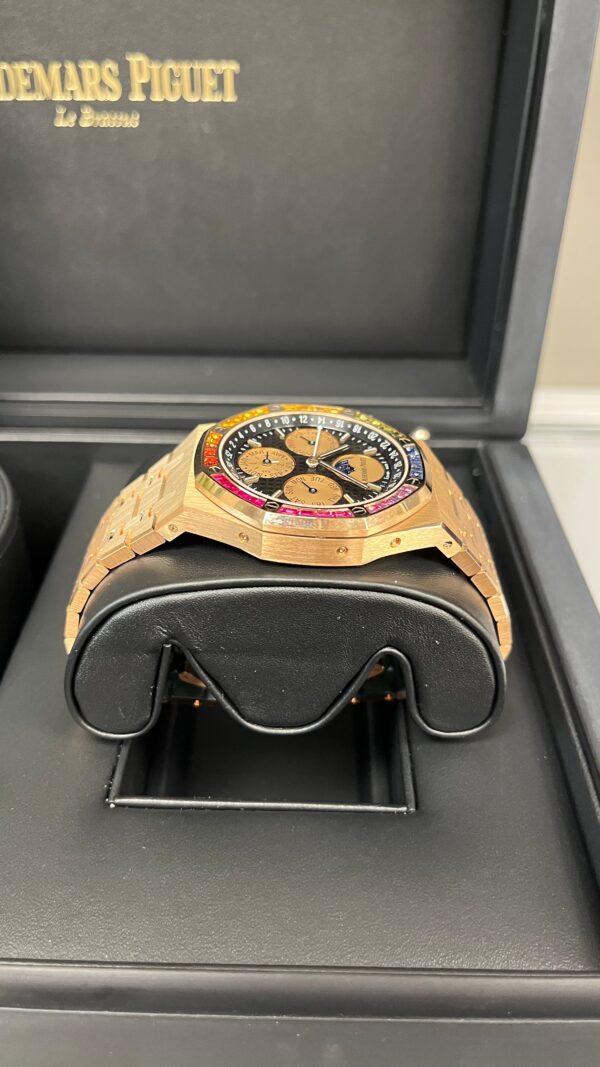 Audemars Piguet ROYAL OAK Perpetual Calendar Rose Gold Rainbow Limited 20 pieces (Reference 	266140) - Image 9