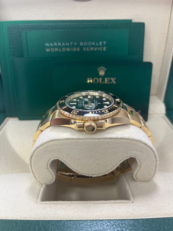 Rolex Yellow Gold Submariner Date Watch - Black Dial (Ref # 126618LN) - Image 4