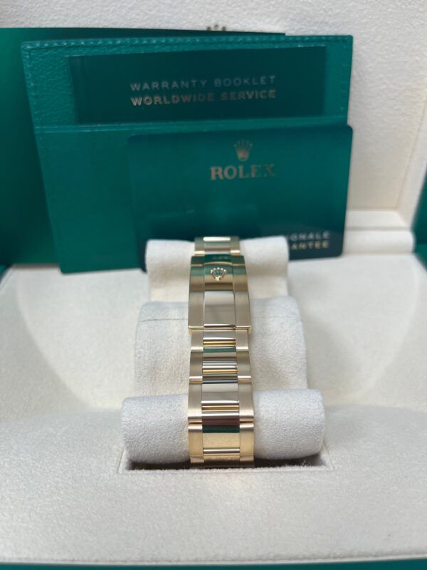 Rolex Yellow Gold Sky-Dweller Watch - Black Index Dial - Oyster Bracelet (Ref# 326938) - Image 5