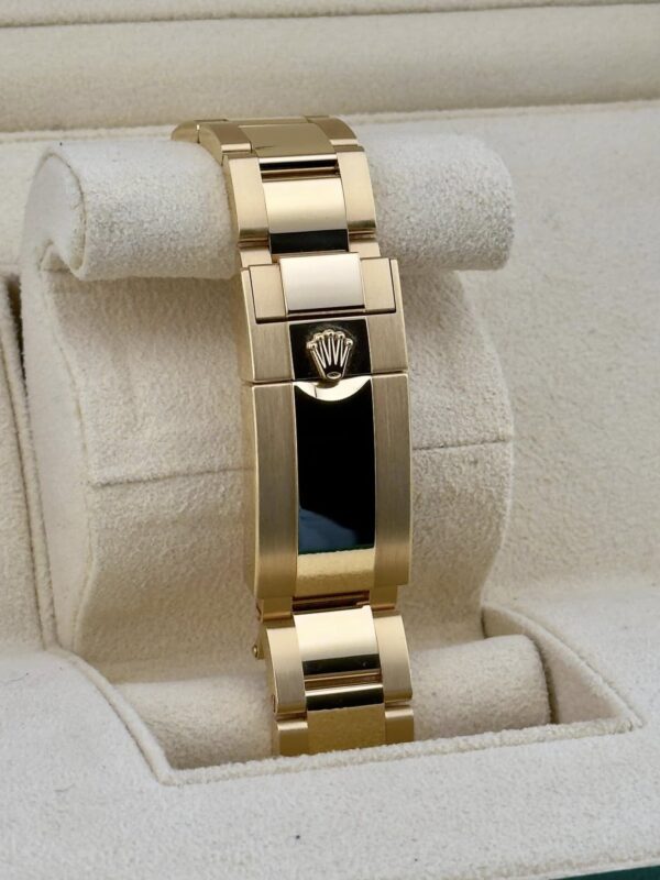 Rolex Yellow Gold White Index Dial Daytona Oyster Bracelet 126508 - Image 5