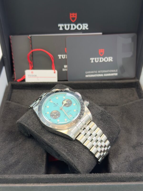 Tudor Black Bay Chrono Flamingo Blue 2025 79360N-0024 - Image 14