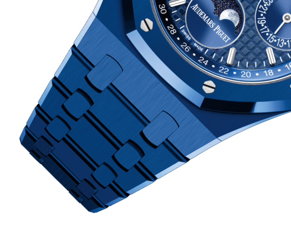 Audemars Piguet Royal Oak Perpetual Calendar Blue Ceramic Ref # 26579CS.OO.1225CS.01 - Image 5