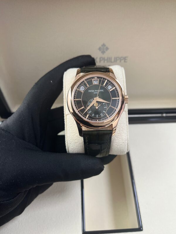 Patek Philippe Annual Calendar Green Dial Annual Calendar 5205R - COMPLICATIONS SELF-WINDING Rose Gold - Image 3