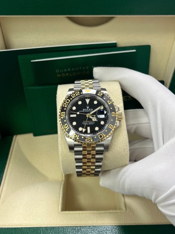 Rolex GMT-Master II Two-Tone Black Jubilee 126713GRNR - Image 3