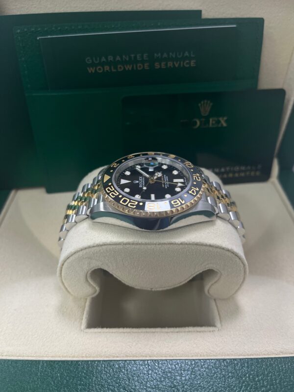 Rolex GMT-Master II Two-Tone Black Jubilee 126713GRNR - Image 10