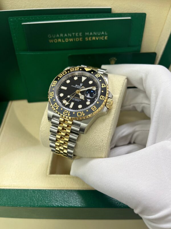 Rolex GMT-Master II Two-Tone Black Jubilee 126713GRNR - Image 6