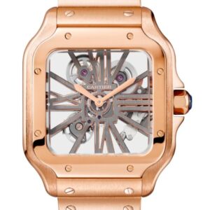 Cartier Santos De Cartier Skeleton (Ref# WHSA0016)