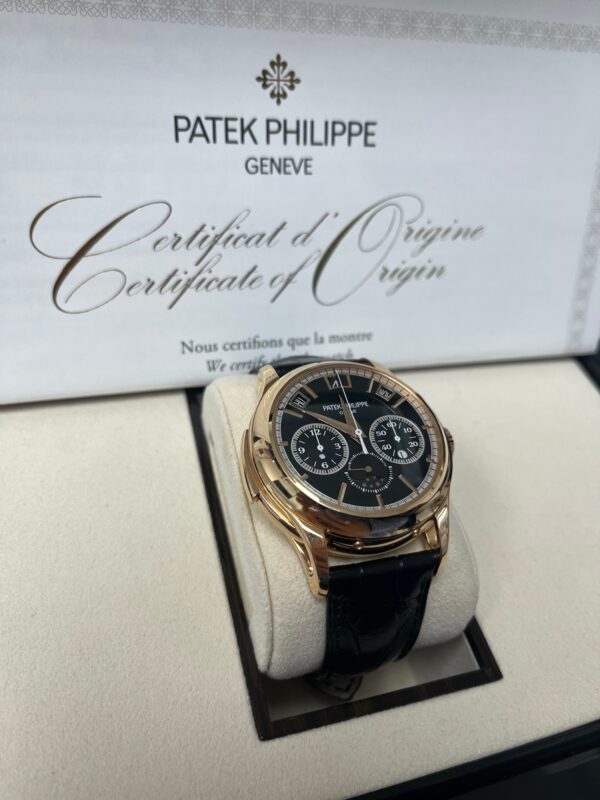 Patek Philippe Grand Complications (submodel) Rose Gold Black Dial 5208R-001 - Image 10