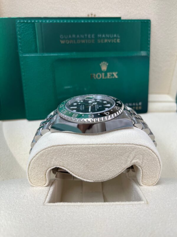 Rolex GMT-Master II With A Green And Black Bezel "SPRITE" (Reference # 126720VTNR) - Image 8