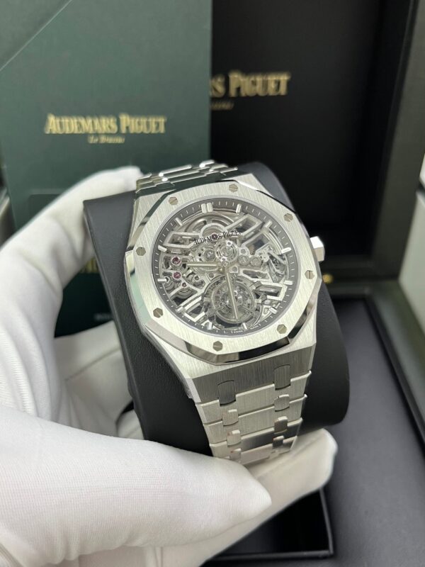 Audemars Piguet Royal Oak Tourbillon Flying Tourbillon Squelette Reference 26735ST.OO.1320ST.02 - Image 14