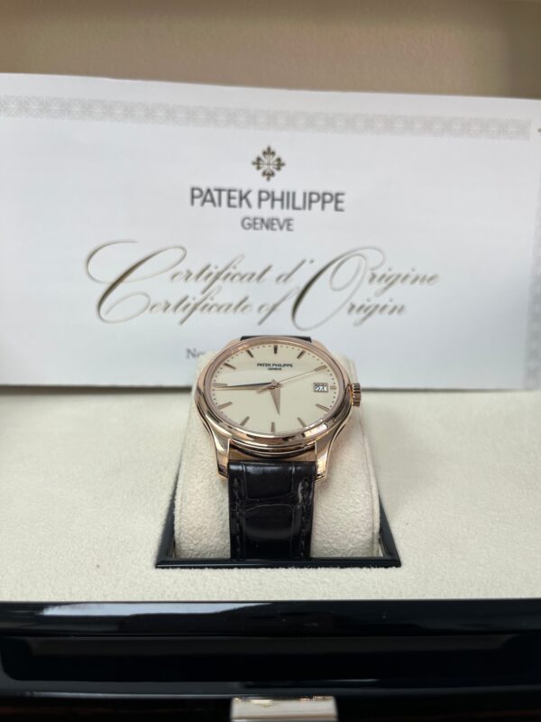 Patek Philippe Calatrava Ivory lacquered Dial (Ref# 5227R-001) - Image 4
