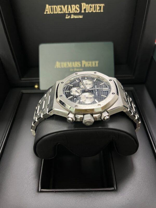 Audemars Piguet Royal Oak Selfwinding Chronograph/ Stainless Steel/ Black Dial/ White Sub-Dials (Ref#26331ST.OO.1220ST.02) - Image 4