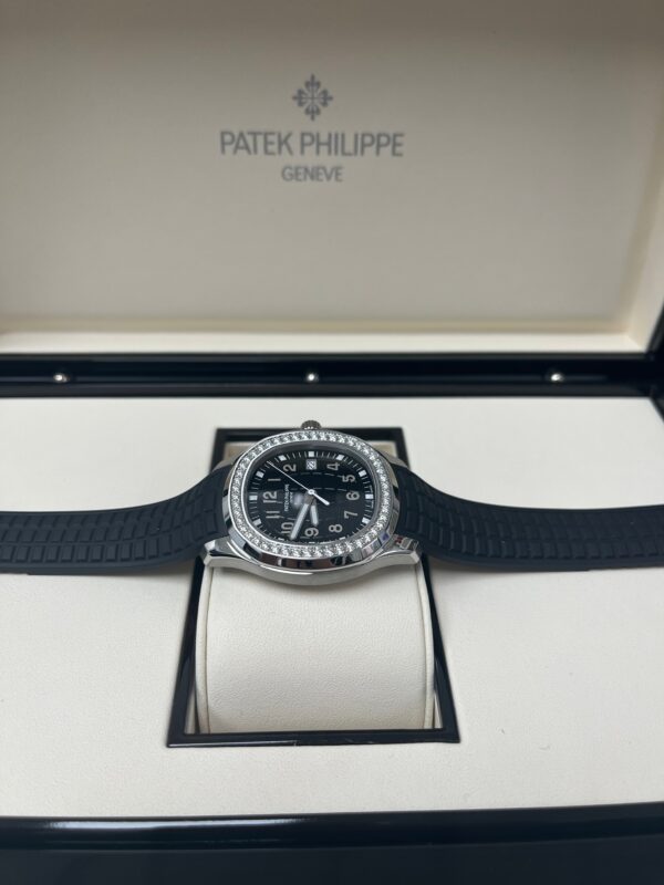 Patek Philippe Aquanaut Luce Black Dial Steel Case With Diamonds (Ref# 5267/200A-001) - Image 9