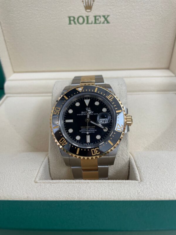 Rolex Sea-Dweller 43mm Two-Tone Yellow Gold & Steel Rolesor Case - Oyster Bracelet (Ref# 126603) - Image 3