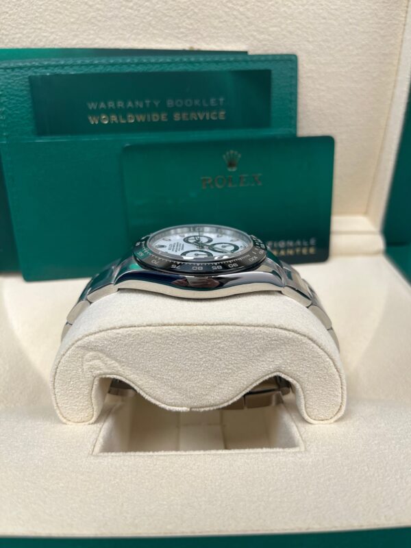 Rolex Panda Daytona 40mm - Stainless Steel - White Panda Index Dial - Ceramic Bezel (Ref# 116500LN) - Image 5