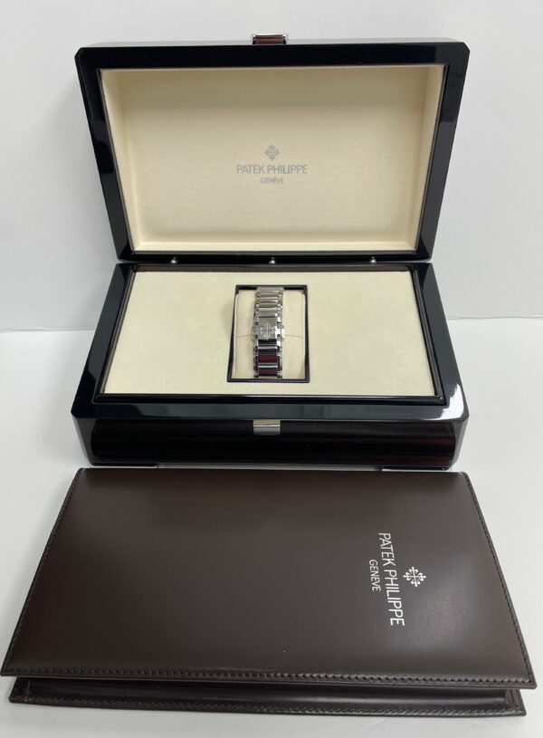 Patek Philippe Twenty~4 Automatic Round Watch Blue Dial Ladies 36mm (Reference # 7300/ 1200A-001) - Image 4