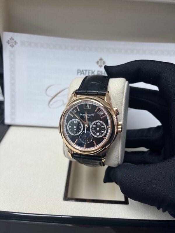 Patek Philippe Grand Complications (submodel) Rose Gold Black Dial 5208R-001 - Image 14