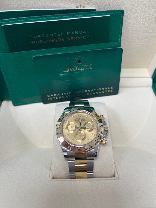 Rolex Daytona Yellow Rolesor Cosmograph Daytona 40 Watch - Champagne Index Dial 116503 - Image 5