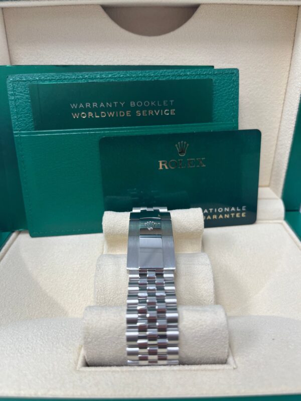 Rolex Sky-Dweller White Rolesor Sky-Dweller Watch - White Index Dial - Jubilee Bracelet 326934 - Image 4