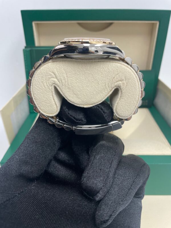 Rolex Rolesor Datejust 36 Watch - Yellow Diamond Bezel - White Mother-Of-Pearl Jubilee Ref 126283RBR - Image 7