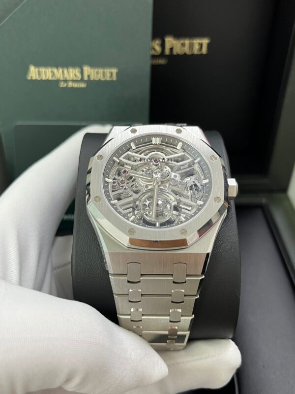 Audemars Piguet Royal Oak Tourbillon Flying Tourbillon Squelette Reference 26735ST.OO.1320ST.02 - Image 12
