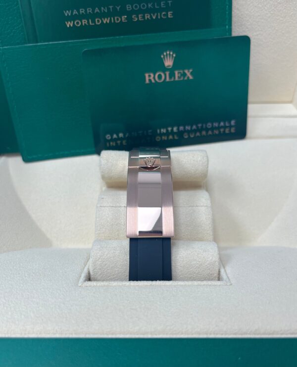Rolex Yacht-Master 40 Rose Gold Pave Diamond Dial 126655 - Image 5